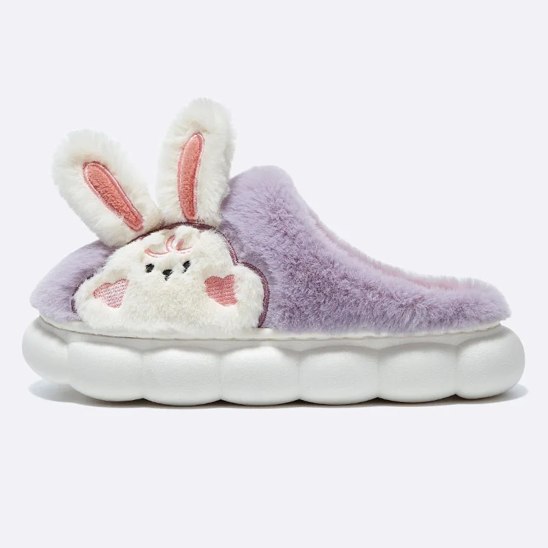wholesale Man Women Cotton Slippers Home 2023 female Autumn and Winter Home Slipper Plush Slippers