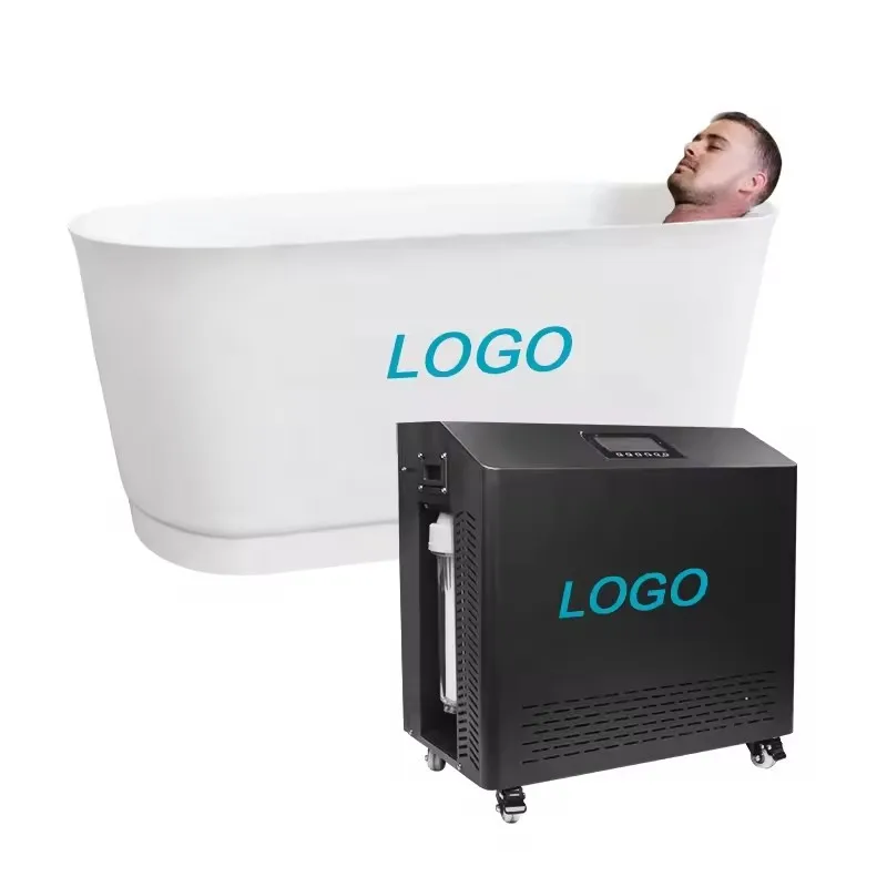 New Design Cooling 1/3HP 1/2HP Cold Therapy Sports Athlete Recovery 0.5HP Ice Bath Recvery Equipment with water chiller