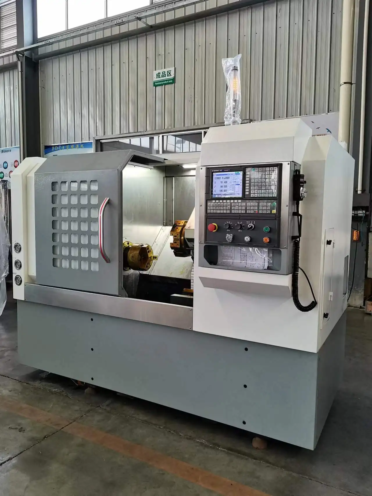 CKM6640 cnc lathe machine slant bed high-precision