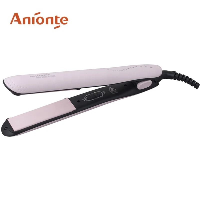 Professional hair straightener for salon use PTC Heater Ceramic Hair straightener ANIONTE