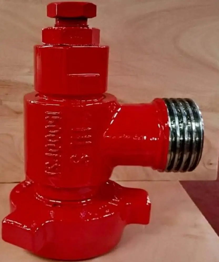 HIGH PRESSURE FIG 1502 HAMMER UNION SPRING STYLE SAFETY RELIEF VALVE