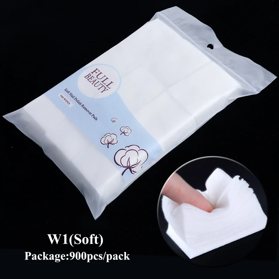 Hot sale Nail Polish Remover Wraps Pure Cotton Paper Wipe Degreaser Pads Soak Off Lint-Free Napkins for Manicure Tools