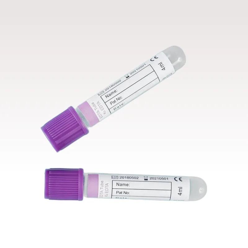 Medical products disposable glass edta k3 vacuum collecting blood tube