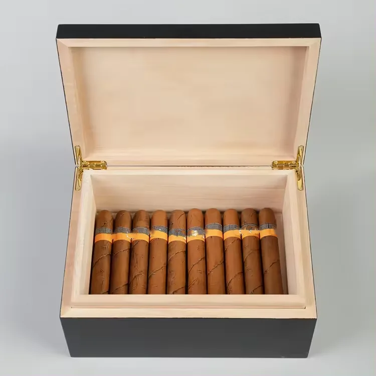 Cigar Humidor Big Easy Storage Single Layer sealed Solid Wood Cedar Wood Cigar Cigarette case