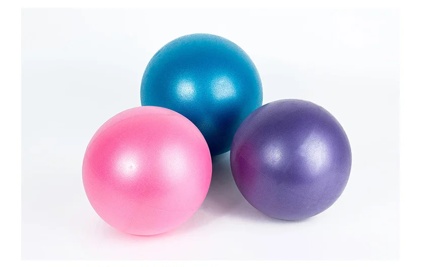 Мяч для пилатеса, йоги, взрывозащищенный матовый мини-мяч 25 см, маленький мяч для фитнеса, соломенный мяч