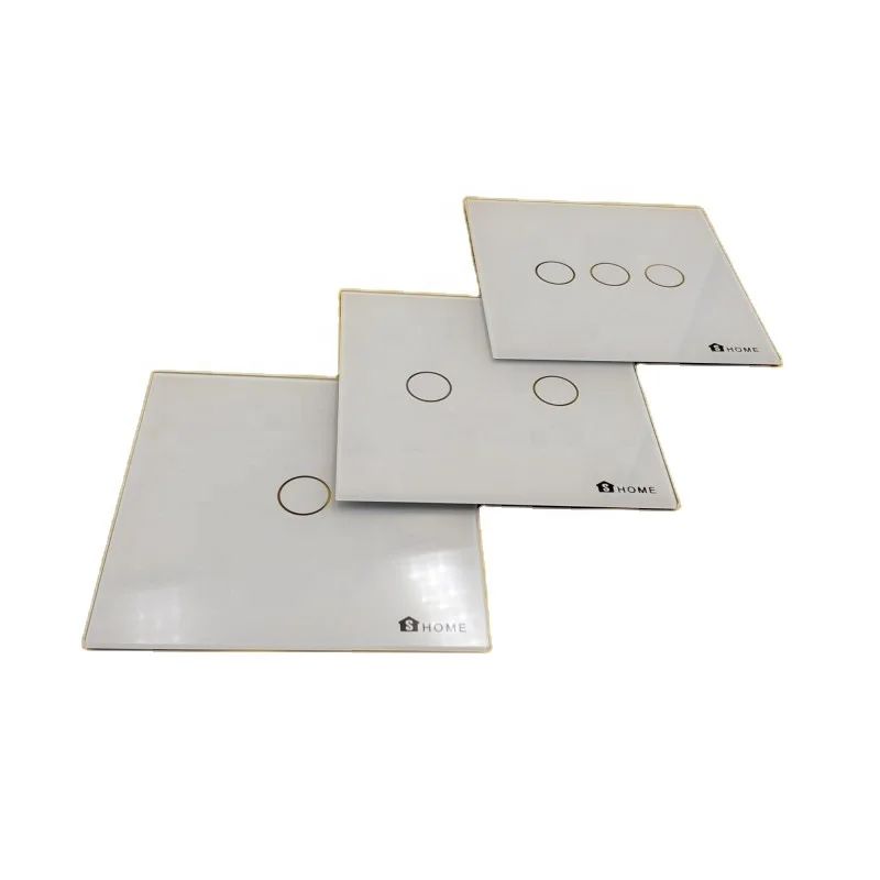 Wholesale Factory OEM Custom Silk Screen Printing Tempered Glass for Touch Panel  Tempered Glass Protector with Silk Printing