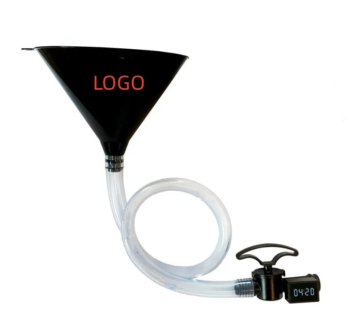 2023 New creative college party supplies single Timer beer funnel bongs