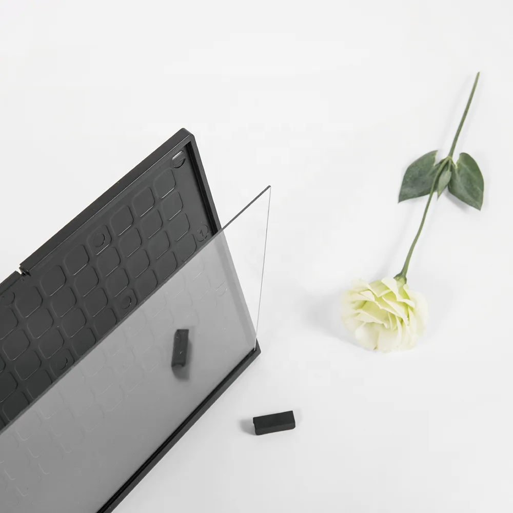 Factory High Quality A5 Size L-shape Display Sign Table Card Holder Card Stand Holder Business Card Holder Display