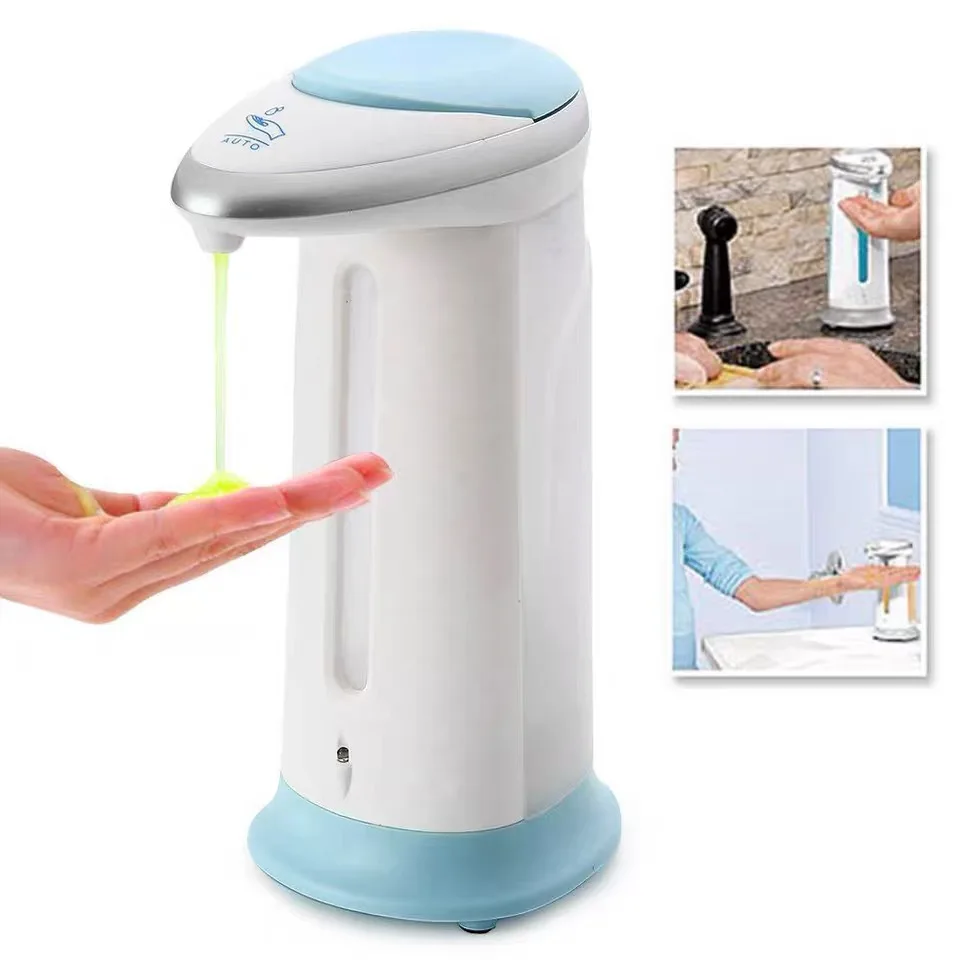Best selling plastic 400 ml  touch free soap dispenser household automatic soap magic liquid Sanitizer dispenser