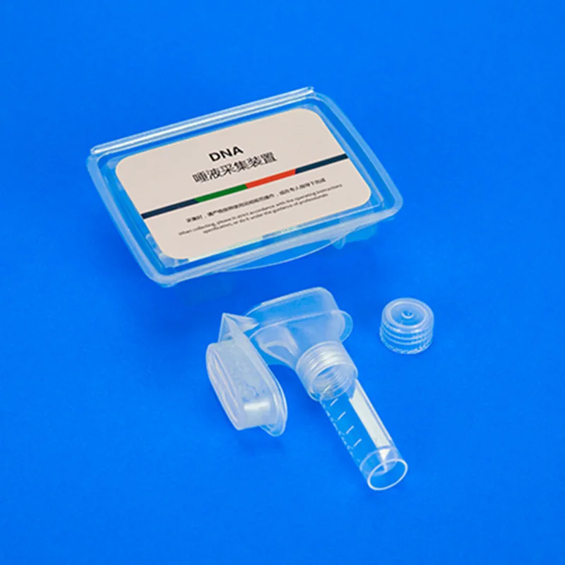 Disposable Medical Sterile Genetic Saliva Dna Sample Collector Tube Test Kit