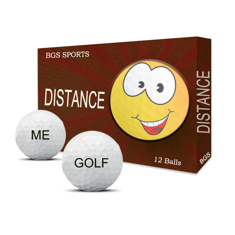Hot Sale Factory Price USGA Conforming 2 Piece Custom Printing Logo Surlyn Golf Ball with Gift Box Package