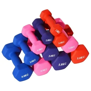 China Factory wholesale cast iron neoprene dumbbell with different specifications with competitive price