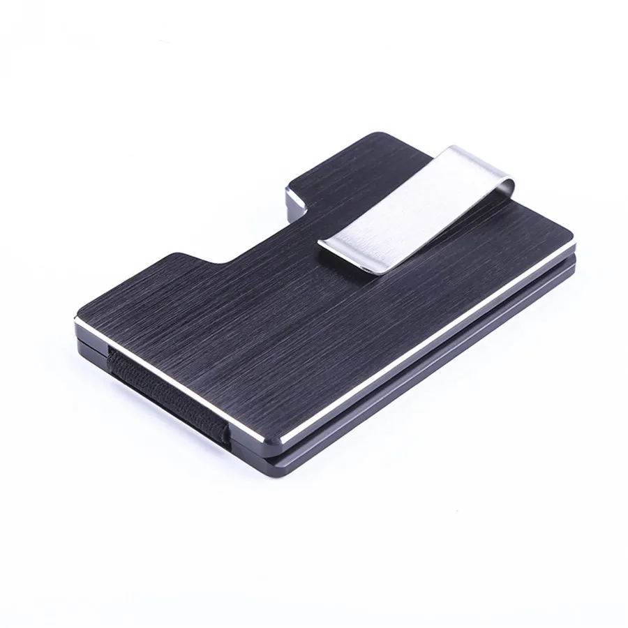 15 Card Capacity RFID Blocking Card Holder Space Grade Lightweight Aluminum Quick Card Access Storage Non Traditional Wallet