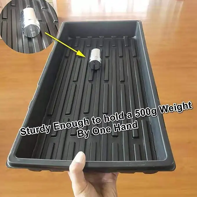 High Quality seed starter sprouter tray microgreen sets 1020 flat nursery Plant gardening Germination Growing Seedling Tray