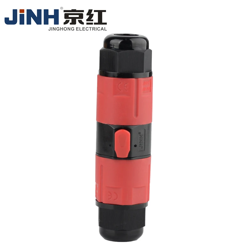 
JINH новейший разъем IP67 250 В 3P 16 А быстрая установка без винта подводный водонепроницаемый разъем для 4 мм  (1600160605177)
