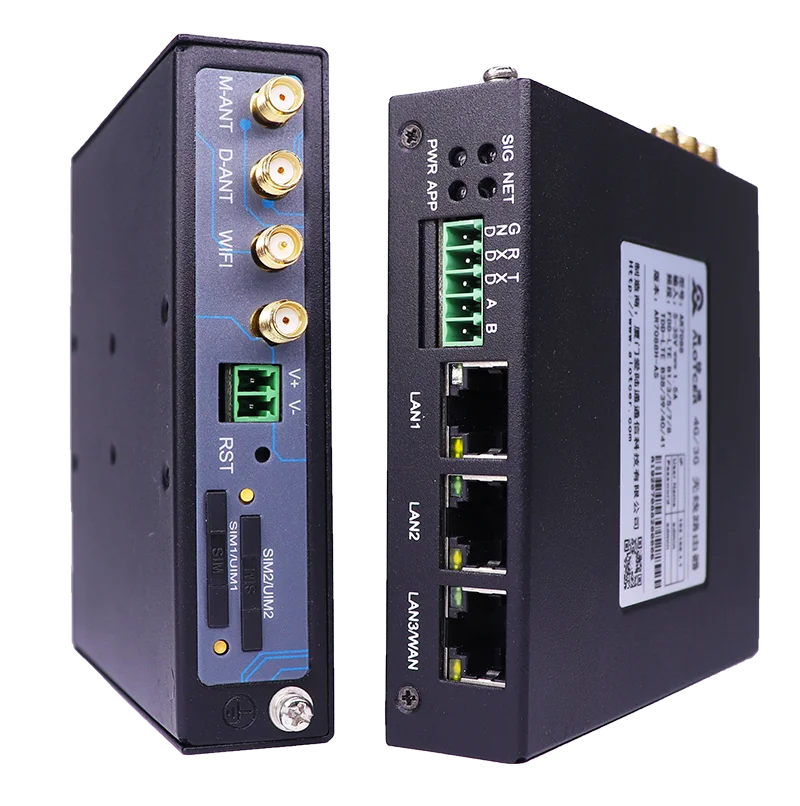 IEC104 communications technology corporation m2m SCADA modem module 4g lte router AR7088H