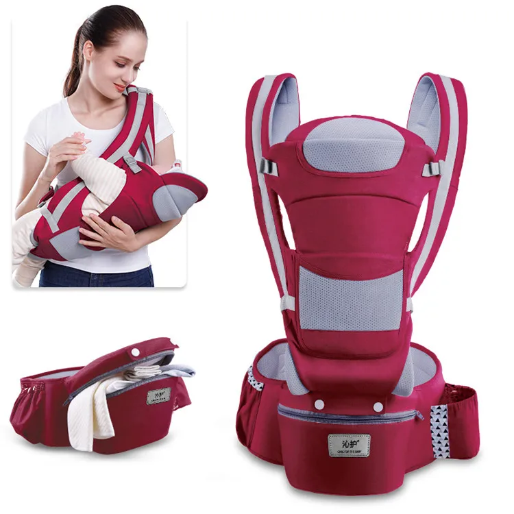 New Designer Baby Carrier With Lumbar Support Baby Front Pack Carrier Baby Shoulder Carrier