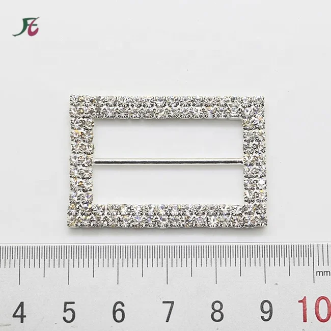 Fashion Red Rhinestones Heart Shape Buckles for Women Scarf Accessories ( Accept Custom )