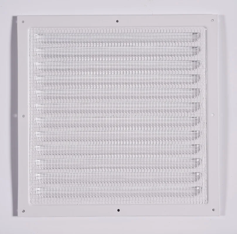 Square Air Cover With Net Air Diffuser Air Conditioning Grilles Grill Aluminum Alloy Ventilation Grille