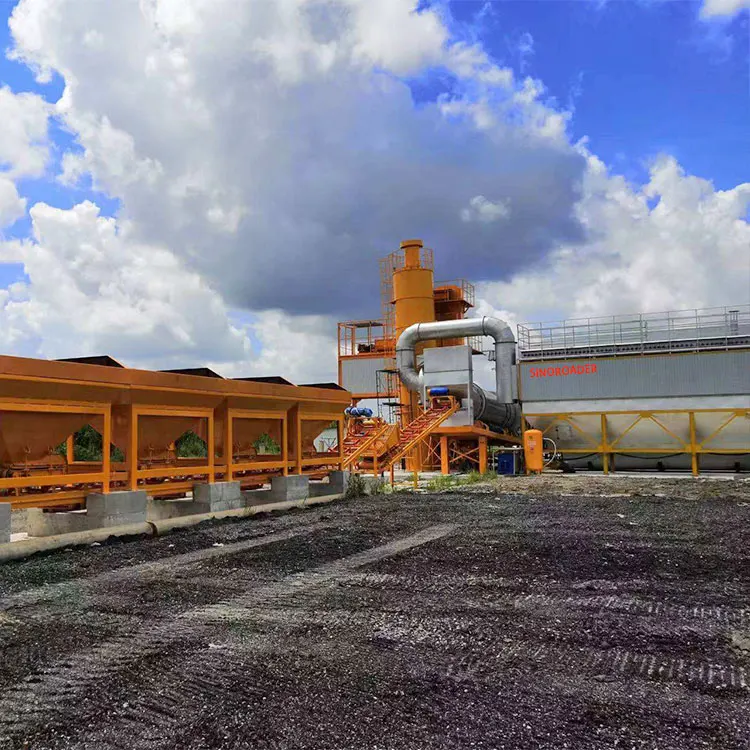 Cold Aggregate Supply System asphanlt mixing plant