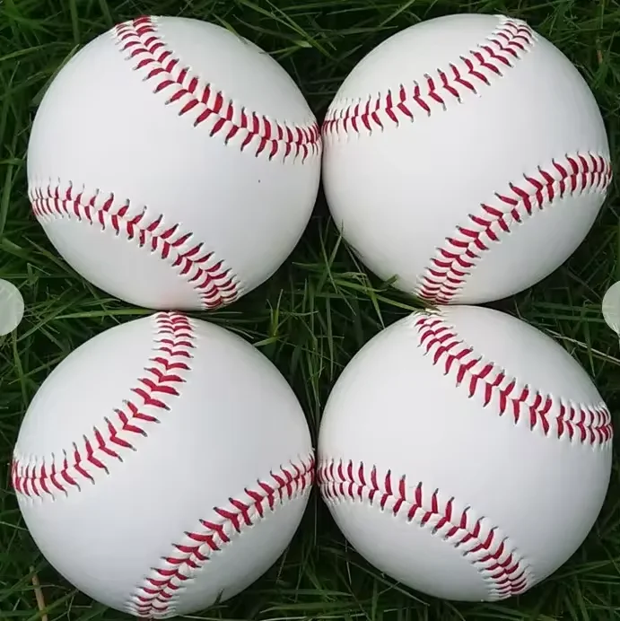Factory Standard Size Official Professional Custom Cowhide Leather Baseball Ball For Game Or Training