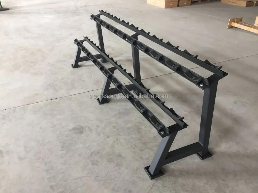 Storage Fitness rack for exercise equipment