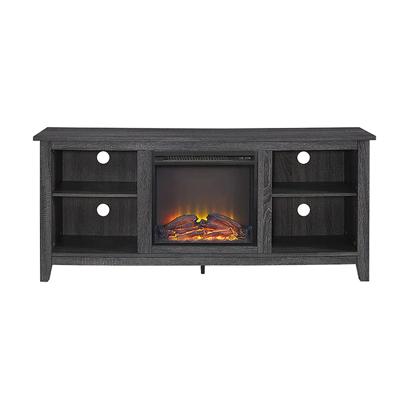 Factory wholesale hot sale cheap beautiful LED indoor TV stand electric fireplace