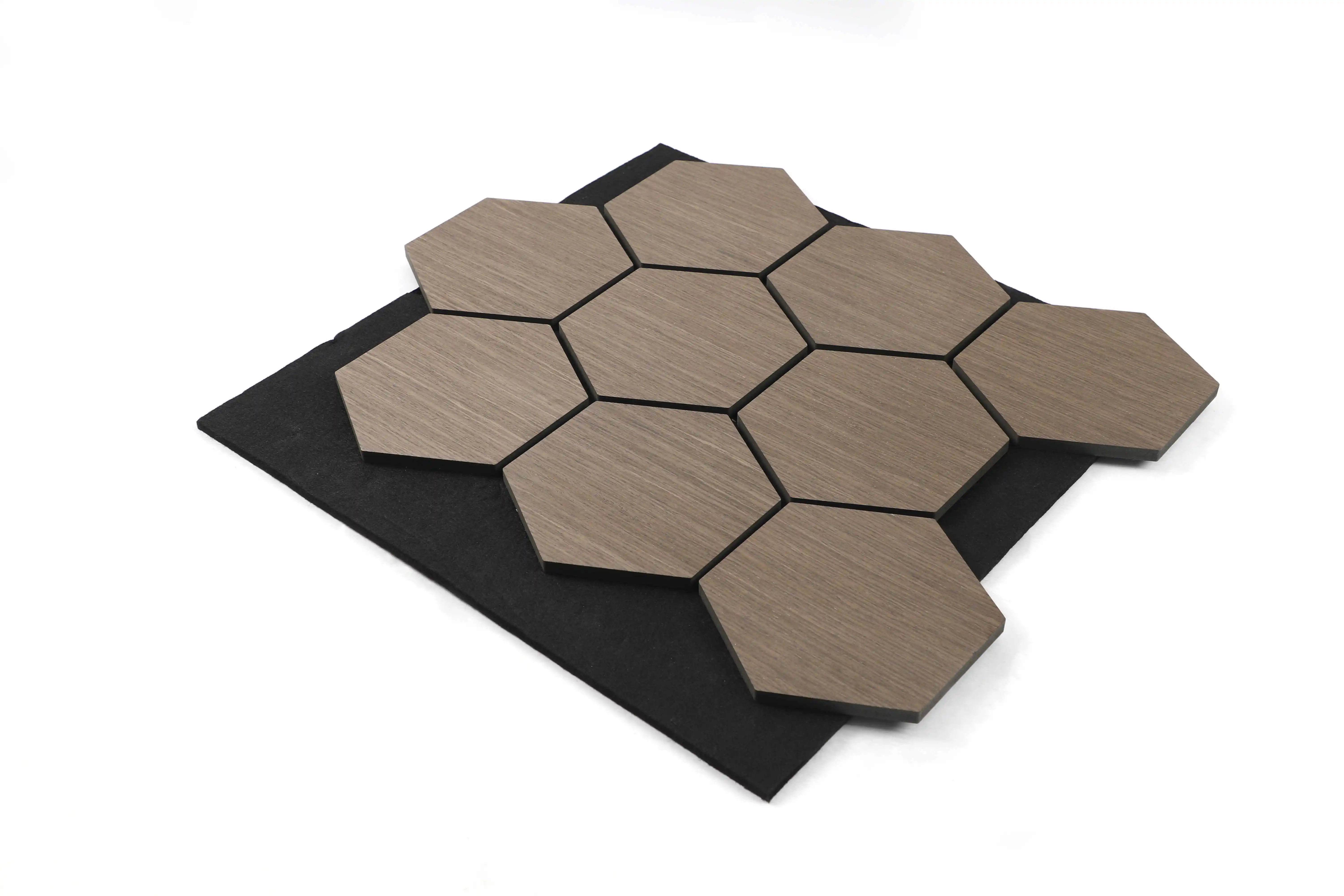 600*600mm MDF Acoustic Panels Meeting Room Soundproof Panels High Quality for 21mm Thick Sound Insulation Wall Panels for Office