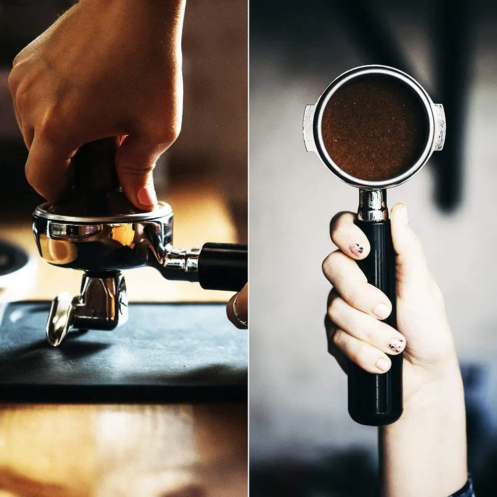 Custom Logo 51 53 58mm Top Grade Coffee Tamper Professional Espresso Coffee Tamper Coffee Hand Tamper