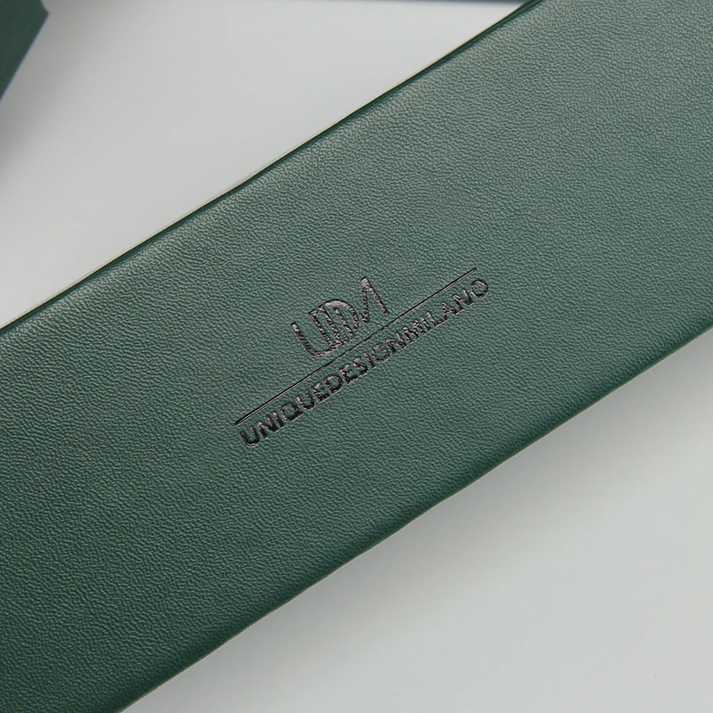 Sinicline Custom luxury green color design sunglasses box with case