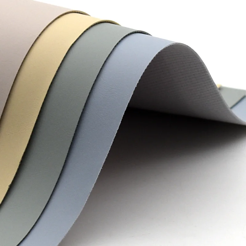 High Quality Leather Factory Recycled PVC Synthetic Leather  For Sofas  Decorative Fabric Faux Leather Roll