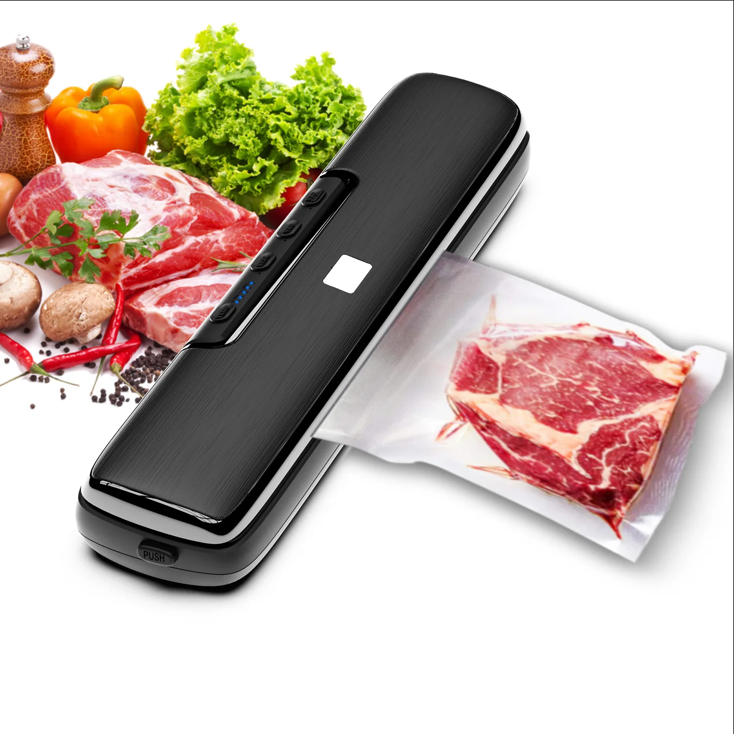 Wholesale Price Small Kitchen Appliances Electric Vacuum Food Sealer Machine Full Automatic Food Sealer