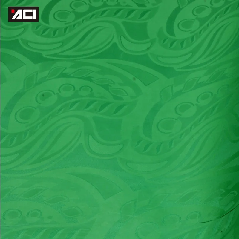 ACI Couleur De Bazin Riche African Jacquard Fabric Vip Quality Nigeria Shadda Damask Guinea Brocade Fabric 10 Yards/Piece