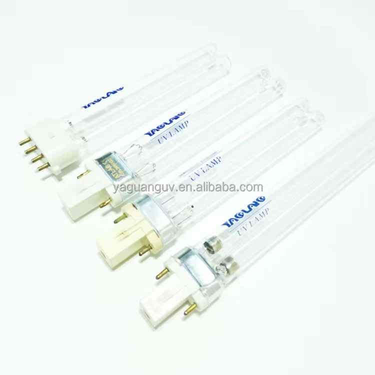UV Light Supplier H type ultraviolet lamp G23 GX23 2G7 2G11 254nm 185nm uv sterilizing lamp