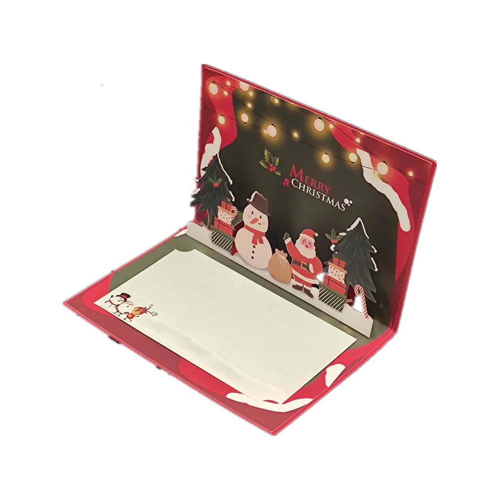 Hot Sale Custom Printed Gold Foil Luxury Paper Thank You Cards Gift Card Business Greeting Card