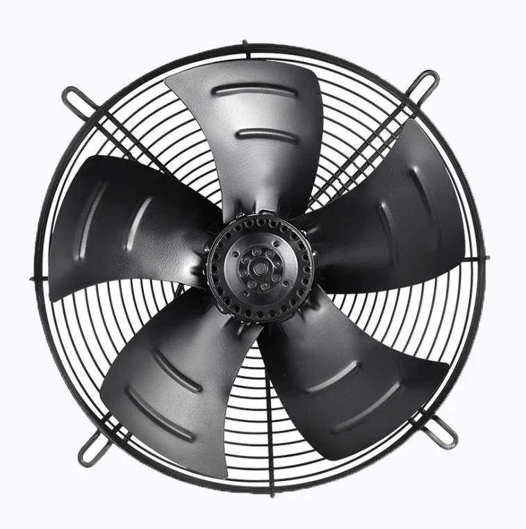 400m 380V 920rpm Four Motor Poles Used In Refrigeration Equipment Axial Fans with External Rotor Motor