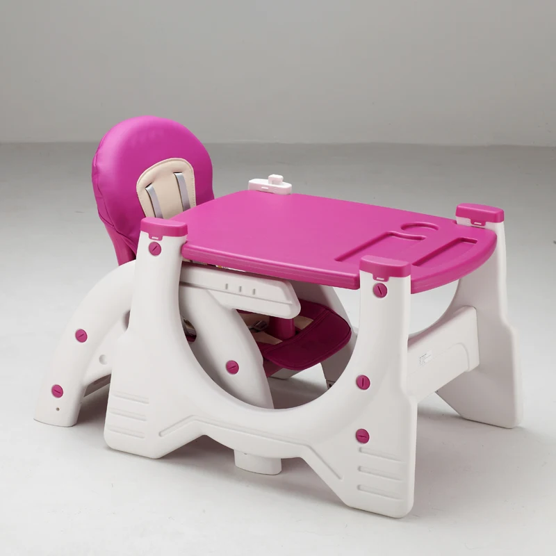 3-in-1 Multifunctional Easy Installation Baby Sitting Chair for Drawing and Eating
