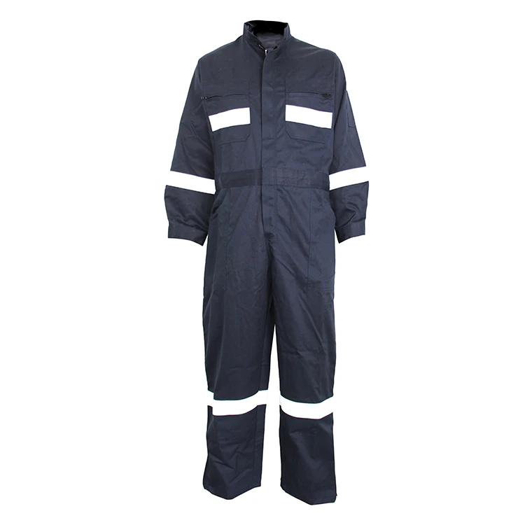 2022 Men Black Safety Fire Retardant Coverall Industrial Workwear Mechanics Oil Resistant Fireproof Working Fr Coveralls