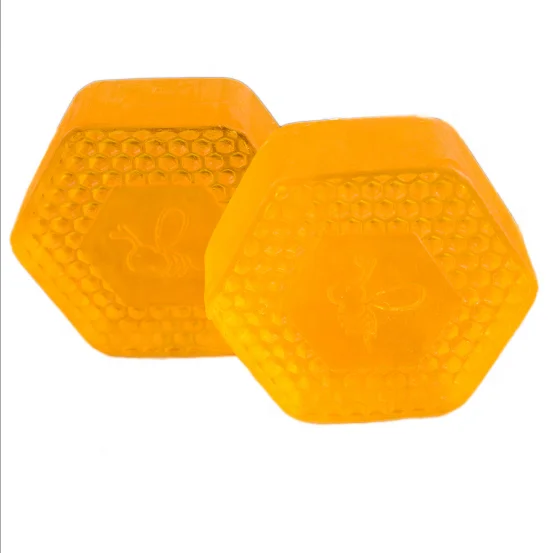 Wholesale handmade organic honey soap natural beeswax honey soap moisturizing face clean body wash coconut whitening honey soap