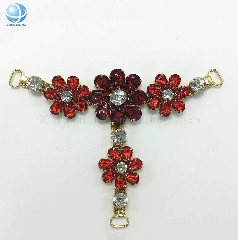 Sexy Black Rhinestone Y Shape Bikini connectors For Women Swimwear Beach Swimsuit Crystal Buckle Decoration Jewelry Accessory