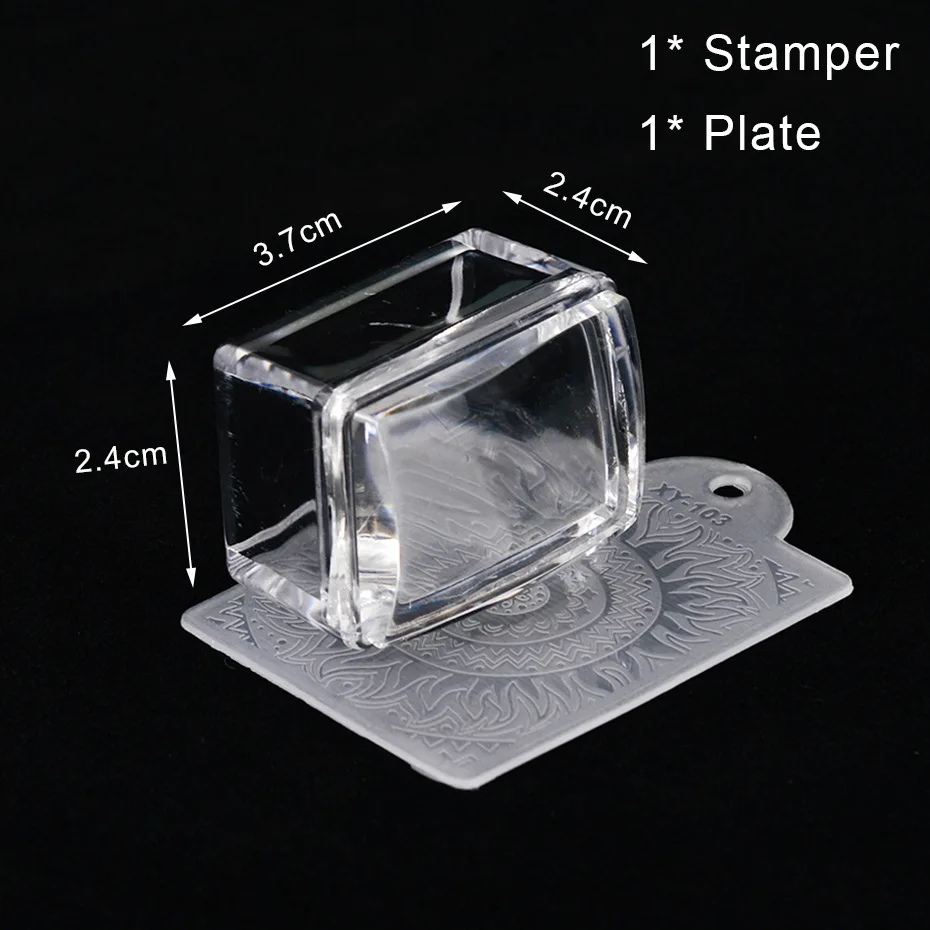 2024 New Arrival Custom Nail Polish Stamping French Tip Stamping Gel Nail Stamp