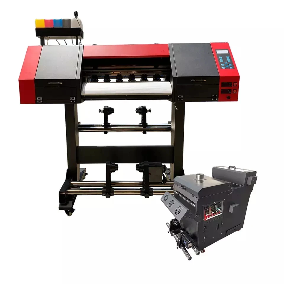 Good Quality Roll DTF Printer T-shirt Printing to Film Machine Shaker I3200 Xp600 A4 30cm 60 cm All in 1 Industrial Dtf Printers