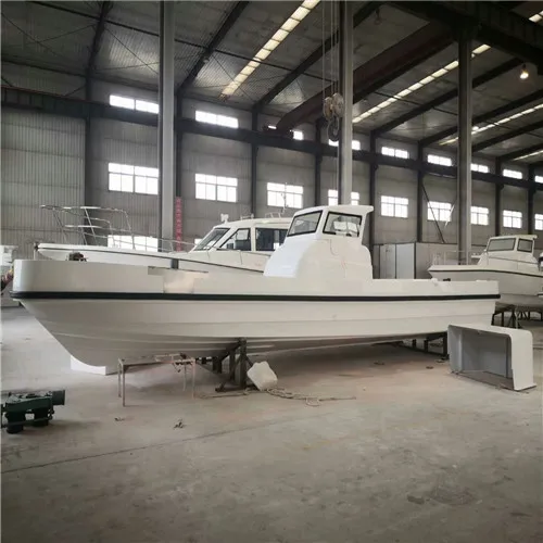 
China Shipbuilding Fiberglass Material Motor Yachts for sale 
