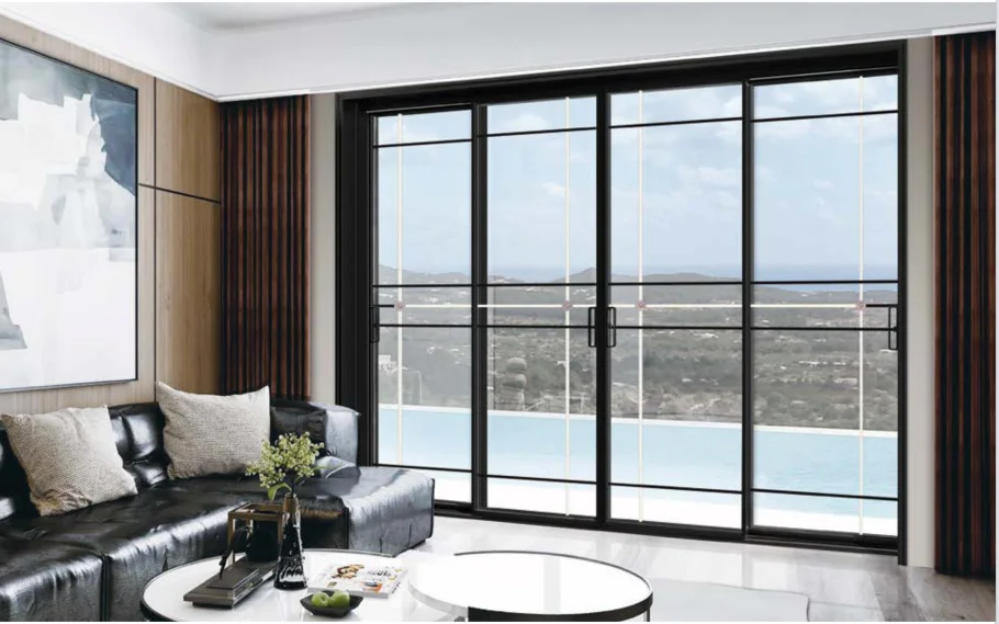 Beautiful Heat-Insulating And Sound-Proof Sliding Doors For Study, Restaurant And Balcony