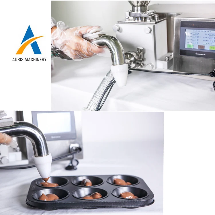 Automatic Puff Cream Filling Machine Cake Bread Chocolate Jam Injection Machine