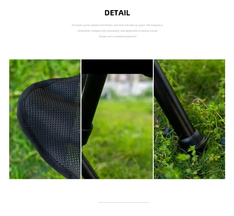 Camping Stool Folding Lightweight 3 Legged Tripod Camp Stools Portable for Backpacking Hiking Hunting Fishing