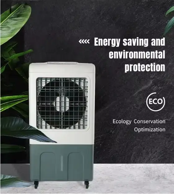 Panel remote control timing outdoor inside warehouse cooling evaporative water cooler