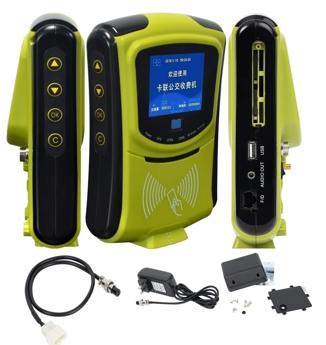 Factory gym pos 4G pos terminal card payment machine with mifare desfire reader writer