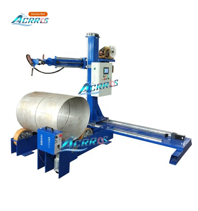 3000mm Boiler Tank circle Seam Welding column boom mig welding machine