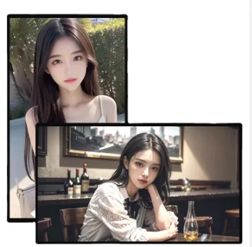 Touch interactive screen advertising kiosk vertical lcd display advertising machine display shenzhen indoor 85 inch video wall